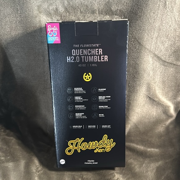 Never used never open Stanley 40oz howdy Ken, Barbie quencher. Limited edition - Picture 2 of 2